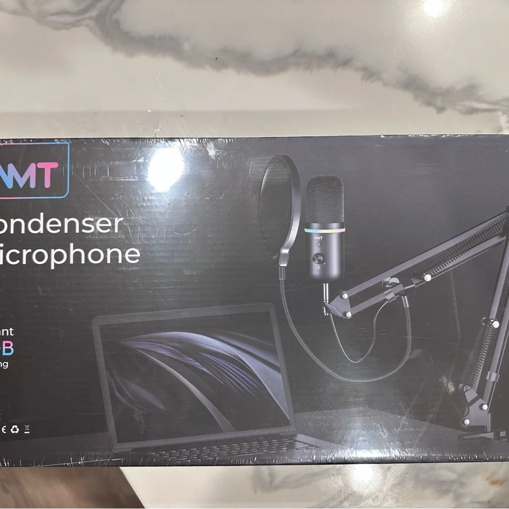 RGB Dynamic Microphone - Black